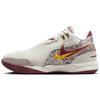 Nike Zoom LeBron NXXT Gen AMPD Cavaliers Men Sneakers Cream Light-Bone Team-Crimson FZ7888-001