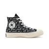 Converse 1970-е Холст Принт по всей поверхности Винтажные Нескользящие Прочные Высокие Кеды для скейтборда Унисекс Кроссовки Белые Черные 168697C