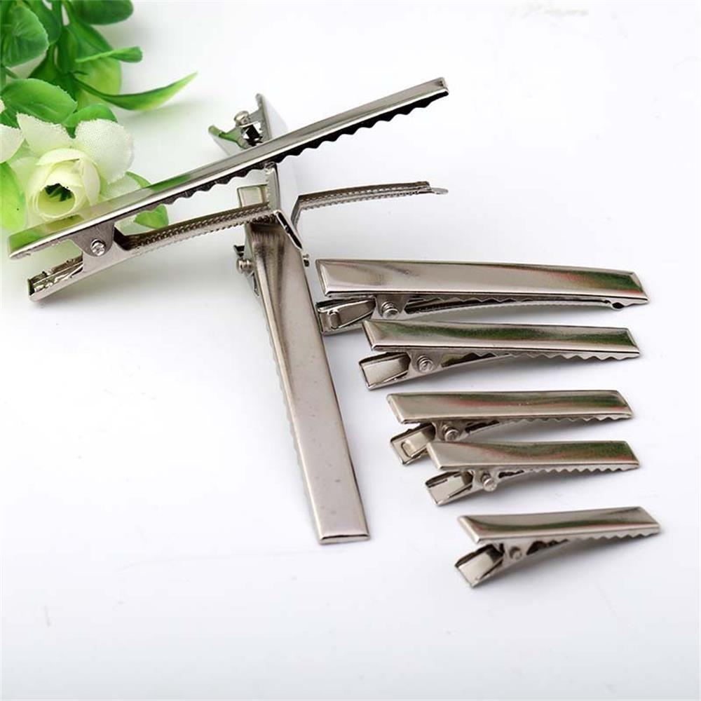 50Pcs Gift Hair accessories Metal Duckbill Clip Alligator Hair Clips Hairpin Crocodile Clamp