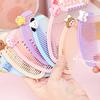 Cute Strawberry Pattern Anti-static Comb PP Fine-toothed Comb Kids Hairdressing Comb Kids Adult