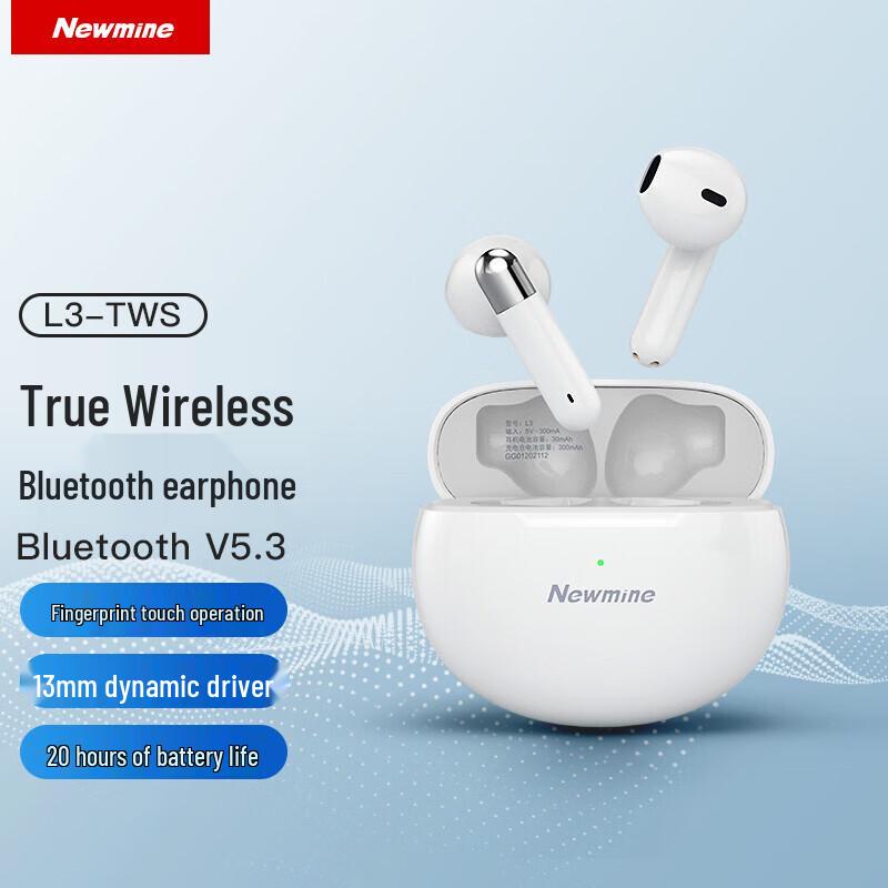Newman L3 True Wireless Semi-in-ear Bluetooth Earbuds