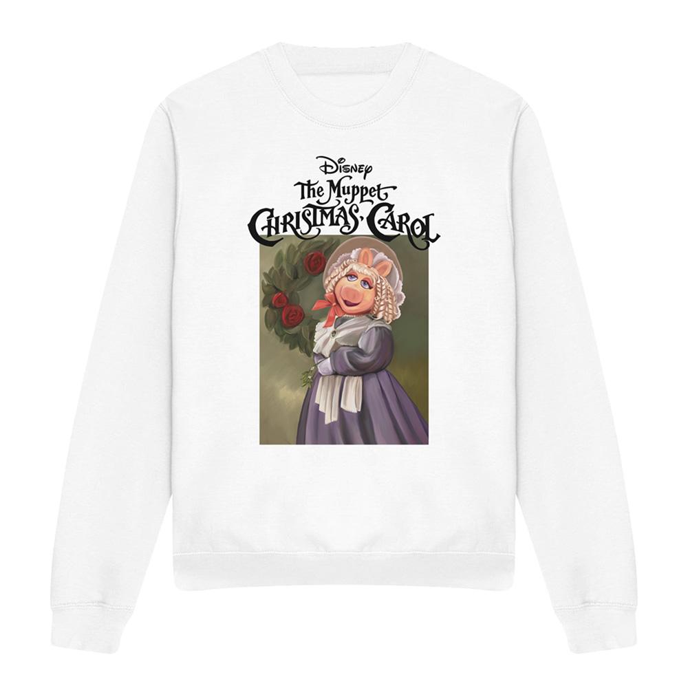 The Muppets Christmas Carol Unisex Adult Miss Piggy Sweatshirt