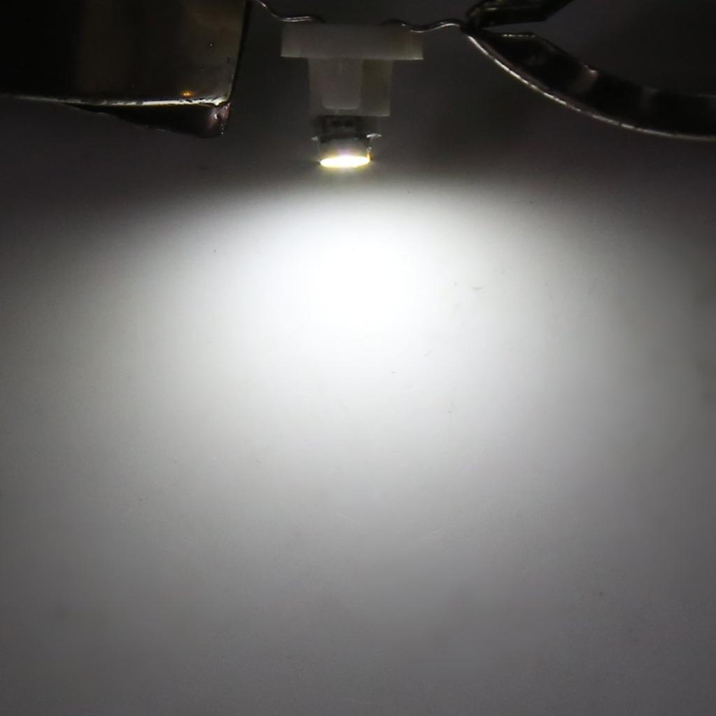 uxcell Автомобильный светодиодный свет T4.2 Белый 3020 LED Подсветка панели приборов Лампочка для интерьера автомобиля 6 шт.