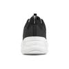 Skechers DLites Airy 3.0 Ткань Кожа Сетка Синтетическая кожа Удобные Универсальные Низкие Папины кеды Женские кроссовки Черный Белый 896073-BKW