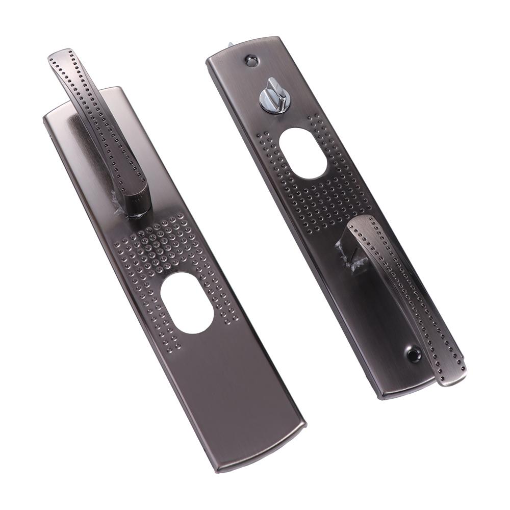 Aluminium Zinc Zinc Alloy Security Door Handle Universal Door Lock Household Hardware Panel Handle Home