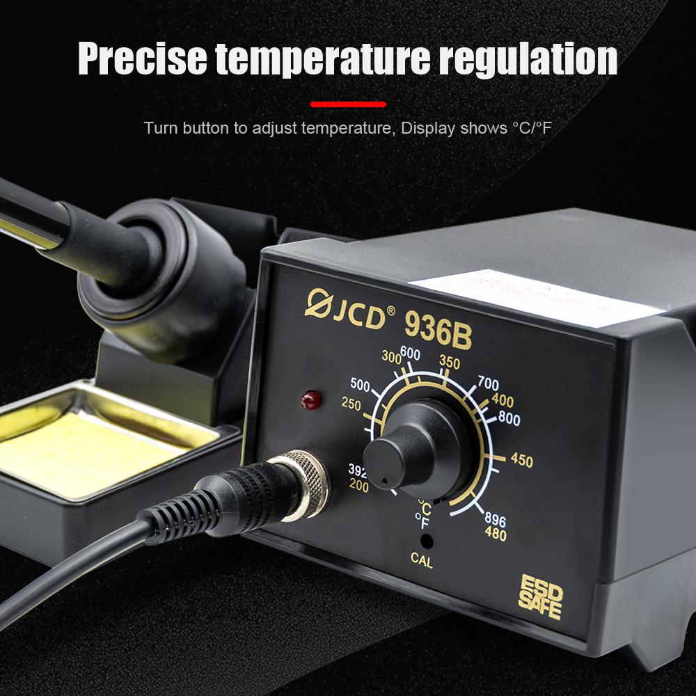 JCD 936B 220 В антистатическая электрическая сварочная станция Hine для бессвинцовой пайки с регулируемой температурой паяльник