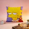 Popular TThe Simpsonsful Cushion Cover Premium SkinFriendly Pillow Case MultiPurpose for Home Office Travel