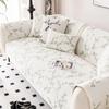 French Sofa Cushion Chenille Universal Sofa Cushion Are Plum Blossom Jacquard Anti Slip Sofas Cover Dust for Household Use Cover