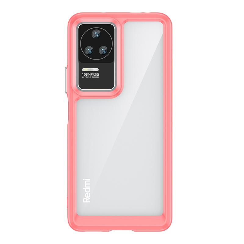 Для чехла Poco F4 Чехол Xiaomi Poco F4 Capas Новый Противоударный Прозрачная Задняя Панель Прозрачный Разноцветный Для Fundas Poco F3 F 4 F4 5G Чехол