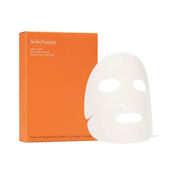 Sulwhasoo First Care Activating Mask Hydrating Revitalizing Sheet Mask Set 5 Sheets