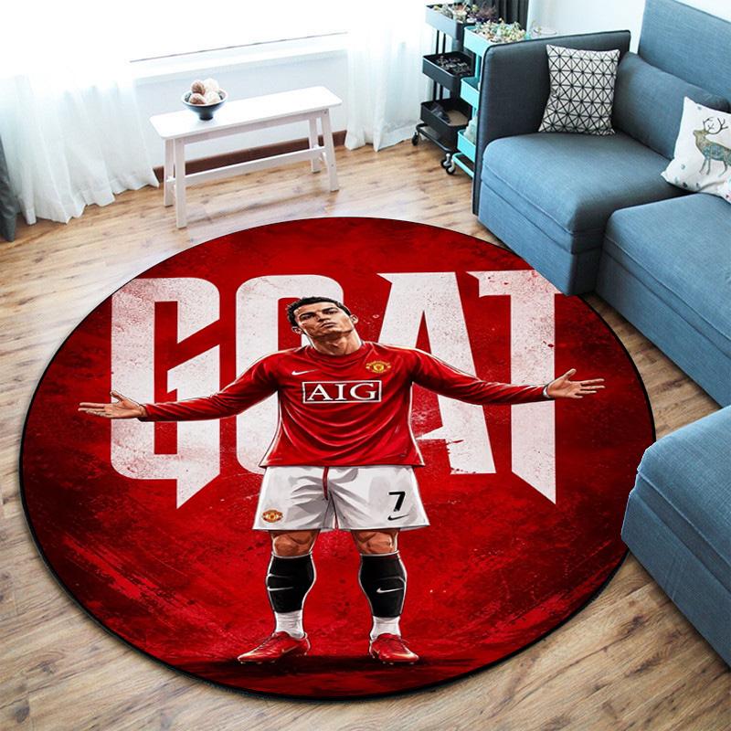 Ronaldo Legacy Iconic Moments Carpet Living Room And Bedroom Mats Home Decor Bathroom Mat Office Chair Cushion Dormitory Decoration