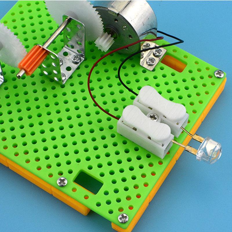 Творческий DIY научный гаджет Ручной генератор Детская головоломка Собранные наборы Простой физический эксперимент Учебные ресурсы