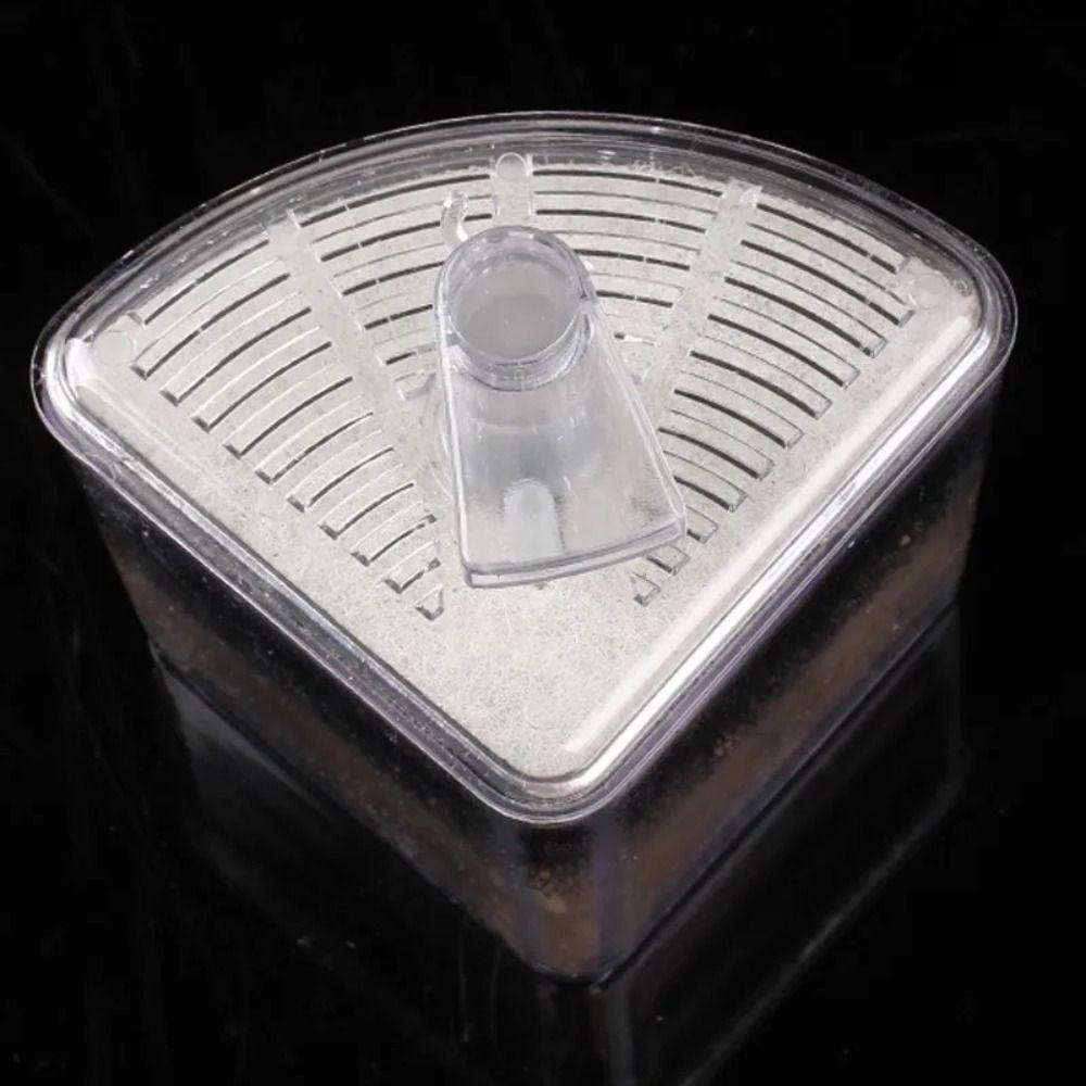Air Driven Aquarium Bio Corner Filter Built-in Biochemical Cotton Filter Shrimp Biochemical