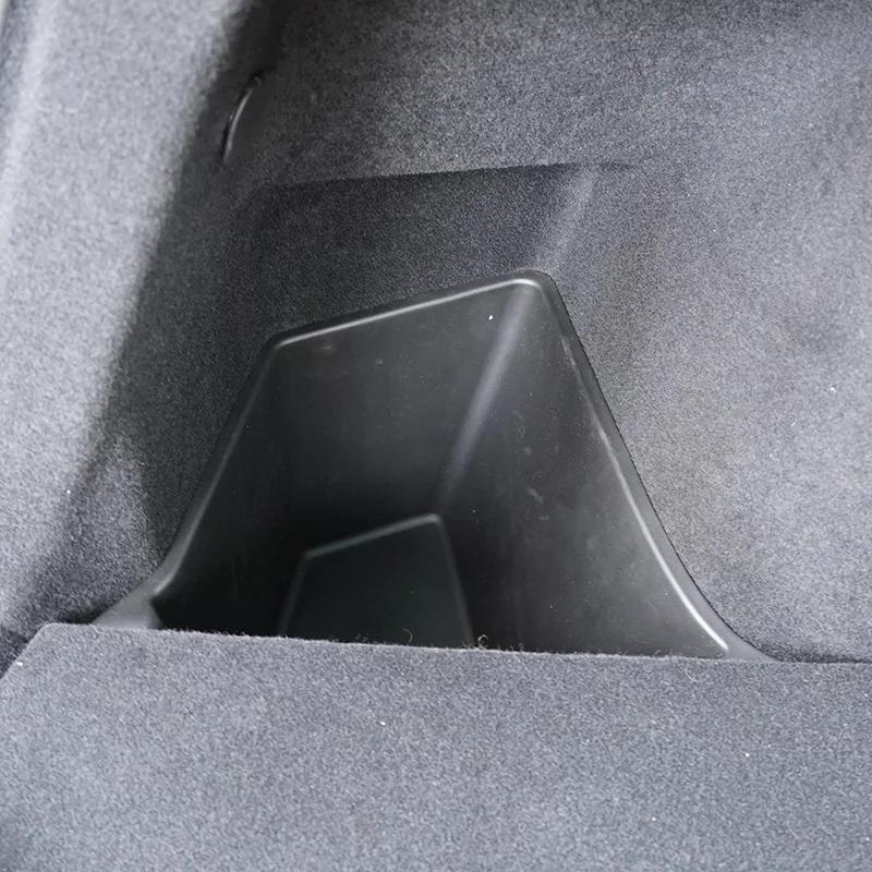 For Tesla Model Y Juniper 2025 Rear Trunk Storage Box Rear Trunk Door Sill Protector Strip Cover Sill Guard Protect Accessories