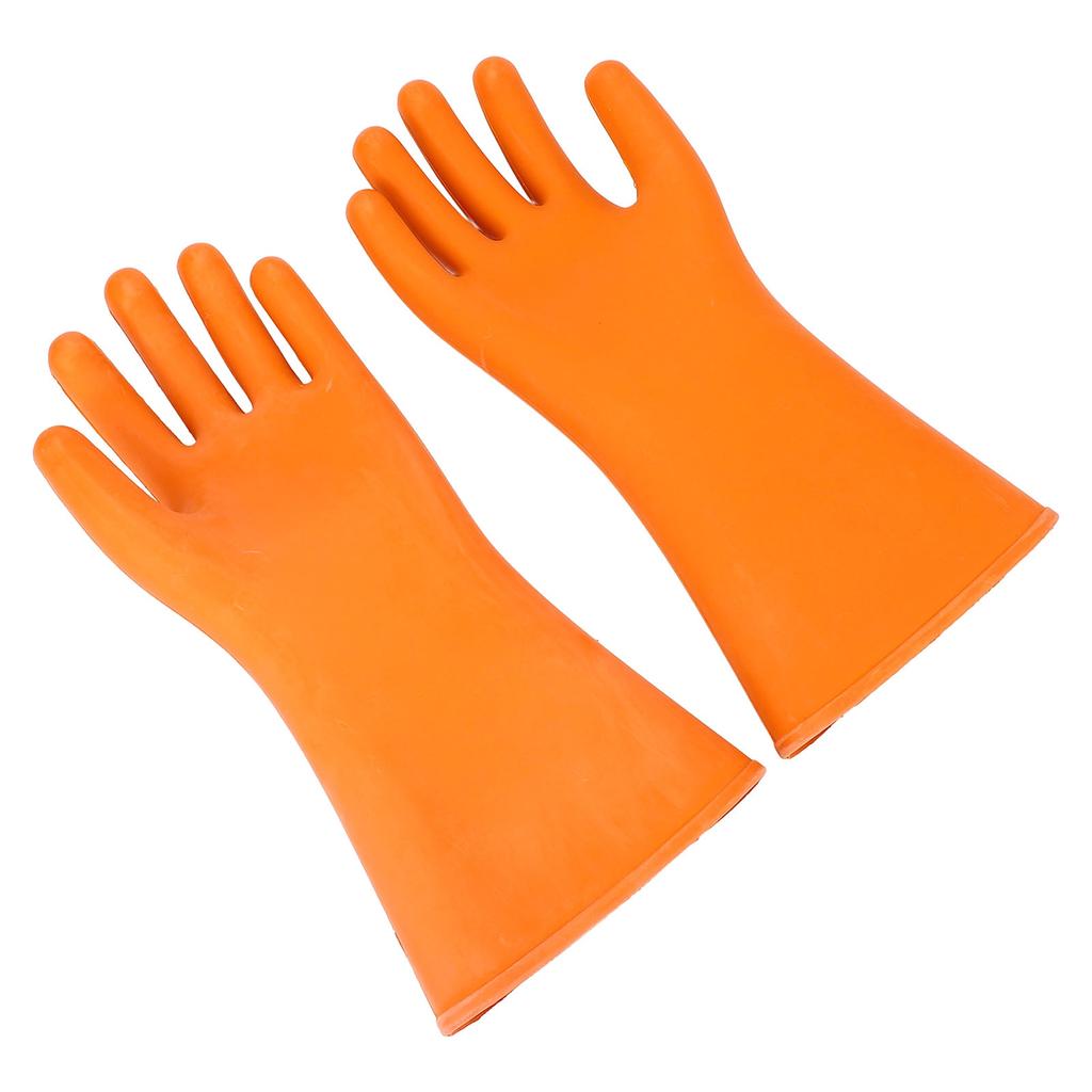 1 пара перчаток с высоким напряжением, резиновые, устойчивые к порезам, водонепроницаемые, 20000 В, 12 кВ, электрик