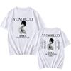 YUNGBLUD IDOLS Мировой Тур 2025 Футболка Хлопок Короткий Рукав Мужские Футболки Повседневная Винтажная Мужская Женская Футболка Унисекс Уличная Одежда