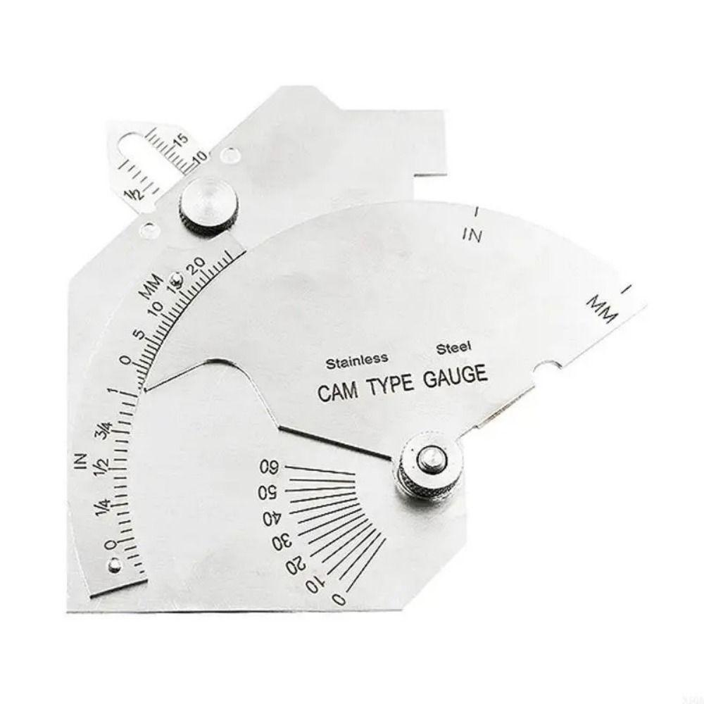 Inch/mm Fillet Weld Gauges Accurate Welding Measuring Tool  Weld Inspection