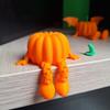 Halloween Pumpkin Ghost - Multi-Jointed Articulated Figure for Home Decor - Perfect Festive Gift Creative and Interesting