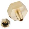 1/4SAE G3/4 Bottle Adapter 60g Bottle Adapter Brass