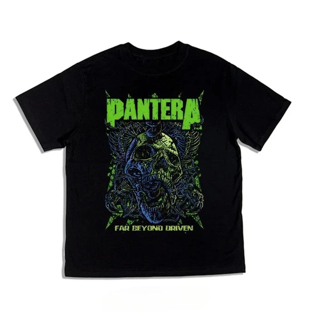 Pantera "5 Minutes Alone" Графический принт с шахтером Хэви-метал Грув-метал Группа Винтажная уличная футболка