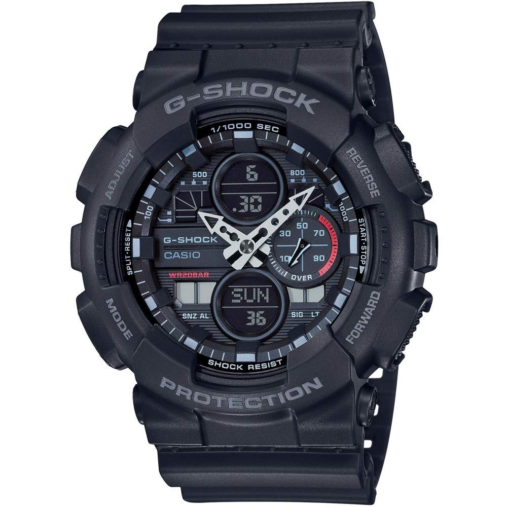 Casio Часы G-Shock Серия GA-140 Мужские GA-140-1A1 черный