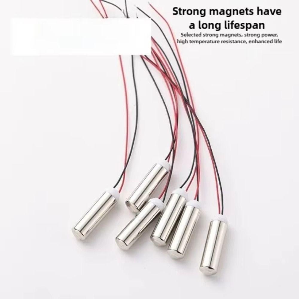 5Pcs Strong Vibration Coreless DC Motor 7mmx25mm Vibrating Engine Cylindrical Vibration Toy