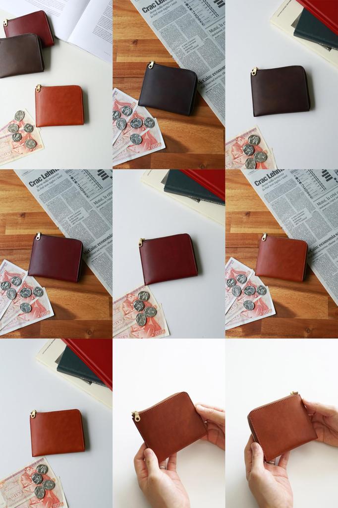 Кошелек Dakota BLACK LABEL с L-образной молнией, Коричневый, BL-620081-40