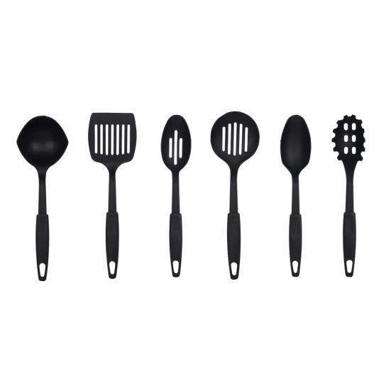 6 шт./компл., кухонная утварь, можно мыть в посудомоечной машине, бесплатное сито, термостойкая лопатка с антипригарным покрытием, ложка BPA с прорезями, совок