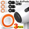 1/2/3 пары мягких амбушюр из пены с эффектом памяти для Airpods Pro 3-го поколения, защитные колпачки для наушников, амбушюры-колпачки для Apple Air Pods Pro3