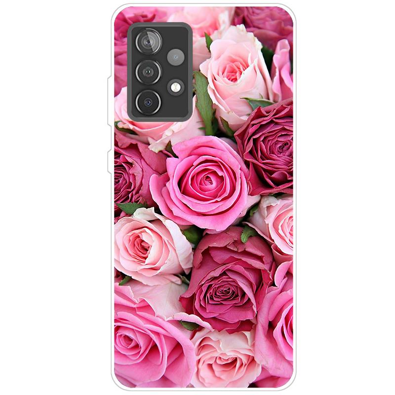 Для чехла Samsung A52s 5G противоударный мягкий силиконовый чехол из ТПУ для Samsung Galaxy A52s 5G чехлы для телефонов A52 S милый мультфильм