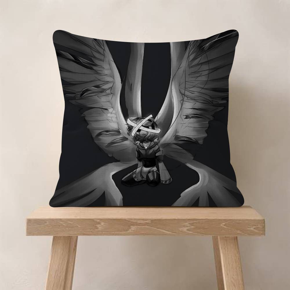 Anime MMurder DDrones Pillow Cushion Cover Pillowcase Living Room Sofa Home Decor Customized