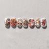 Embossed Stickers Christmas Nail Decals Christmas Nail Charms Christmas Nail Decorations  Winter