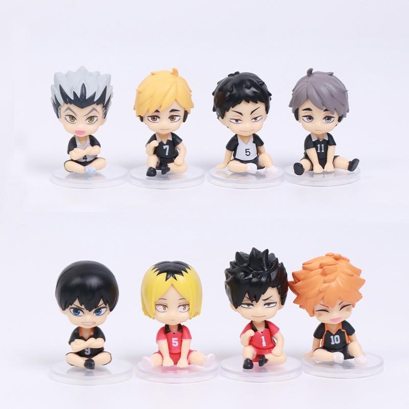 Character Model Haikyuu Toy Cute Cartoon Childrens Holiday Gift Decoration Doll