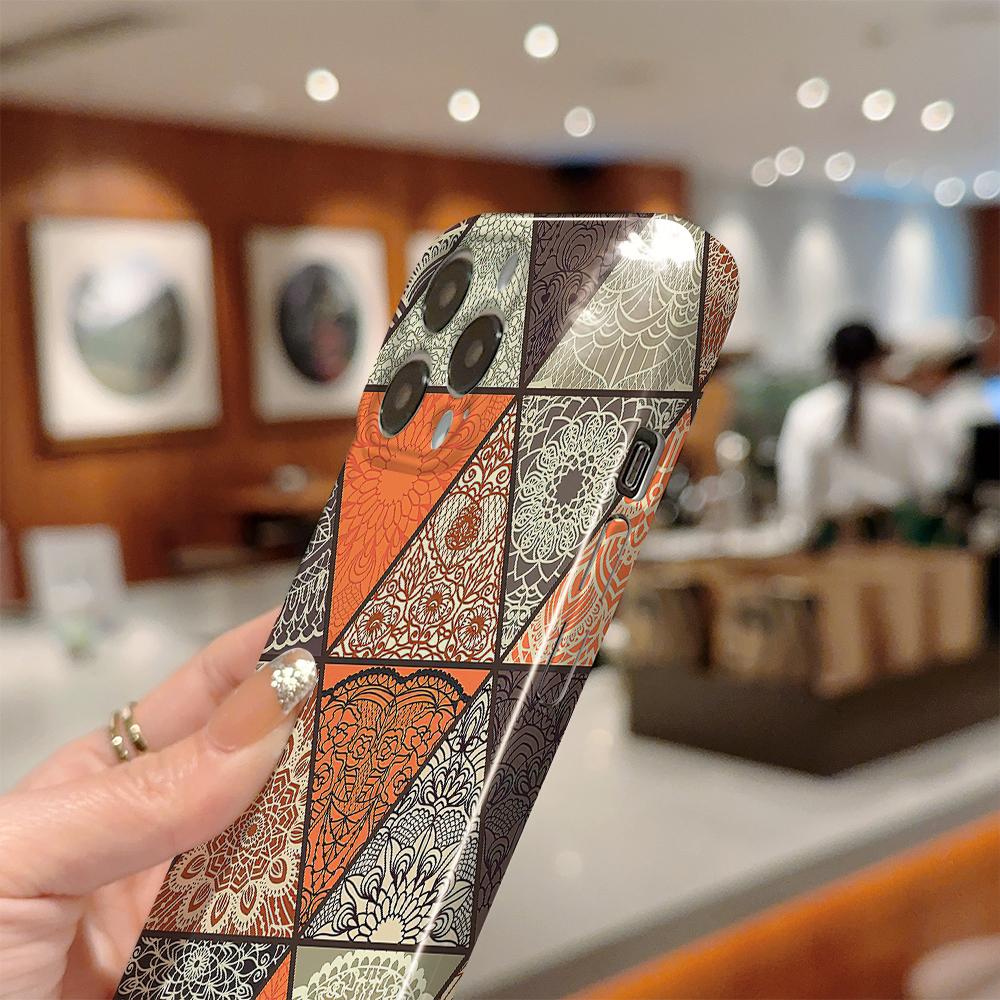 Все включено Пленка Чехол для телефона Мультяшный Модный дизайн Жесткий Чехол Полная защита Защита камеры для OPPO A60 A96 Reno12 Realme C53 C75