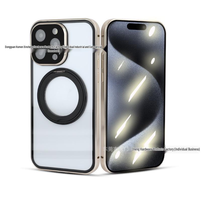 Магнитный чехол-подставка Apple Pro Max с вращением на 360° - Полностью защитный чехол для iPhone 16 от Magnet King