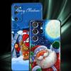 Чехол-бампер для Samsung Galaxy S22 Ultra S21 FE S20 Plus S10 Lite Чехол для телефона S10e S9 S8 S7 Силиконовый чехол Рождественский Санта-Клаус