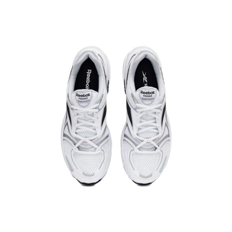 Reebok Premier Road Comfortable Versatile Fabric Synthetic Leather Low-Top Casual Running Shoes Unisex Sneaker White 100070278