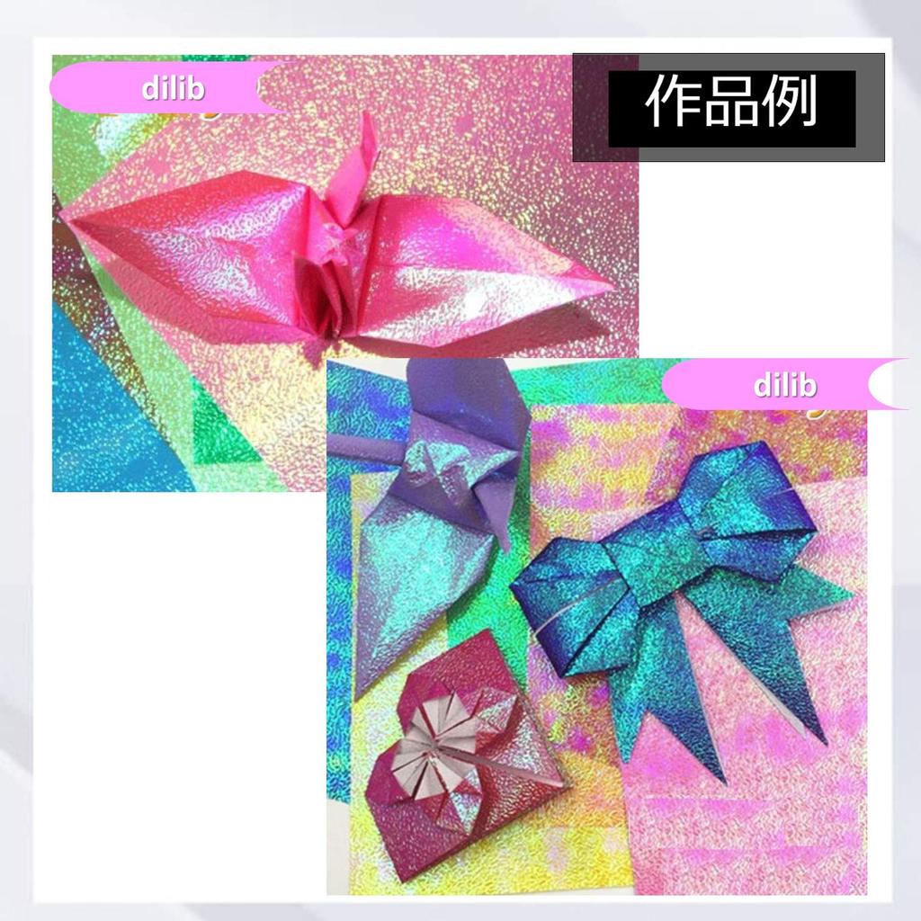 Dilib Блестящая Оригами 50 Цветная Блестящая Бумага Чиёгами Подарок DIY Поделки 50 Листов Бумаги, 25см, Листы, Журавлики, Бумага, Поделки, Упаковка, Вечеринки, Альбомы,