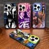 Чехол для телефона Pop Singer B-Billie Colorful для iPhone 17 16 15 14 13 12 11 Pro Max Plus Матовый чехол