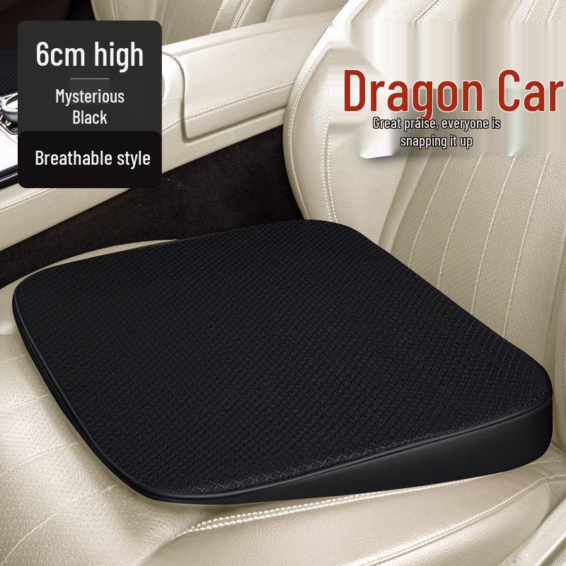 Наклонная подушка-бустер для автокресла для основного водителя - Дышащая, Нескользящая силиконовая конструкция для мужчин и женщин