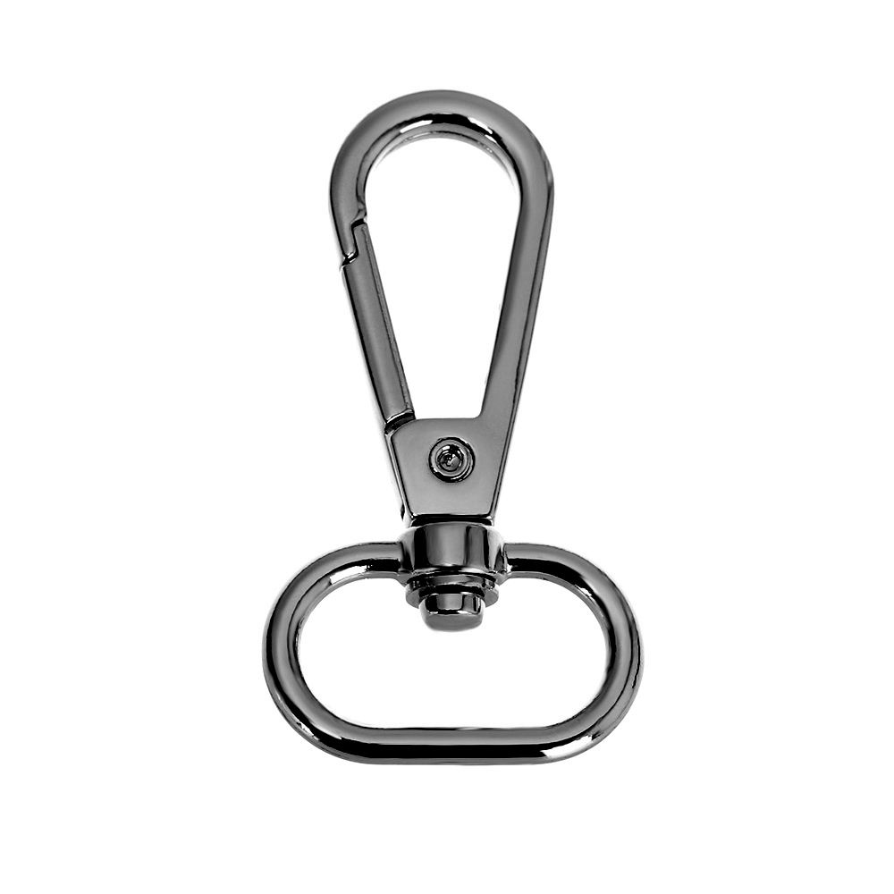 1pcs Metal Split Ring DIY KeyChain Lobster Clasp Bags Strap Buckles Hook Collar Carabiner Snap