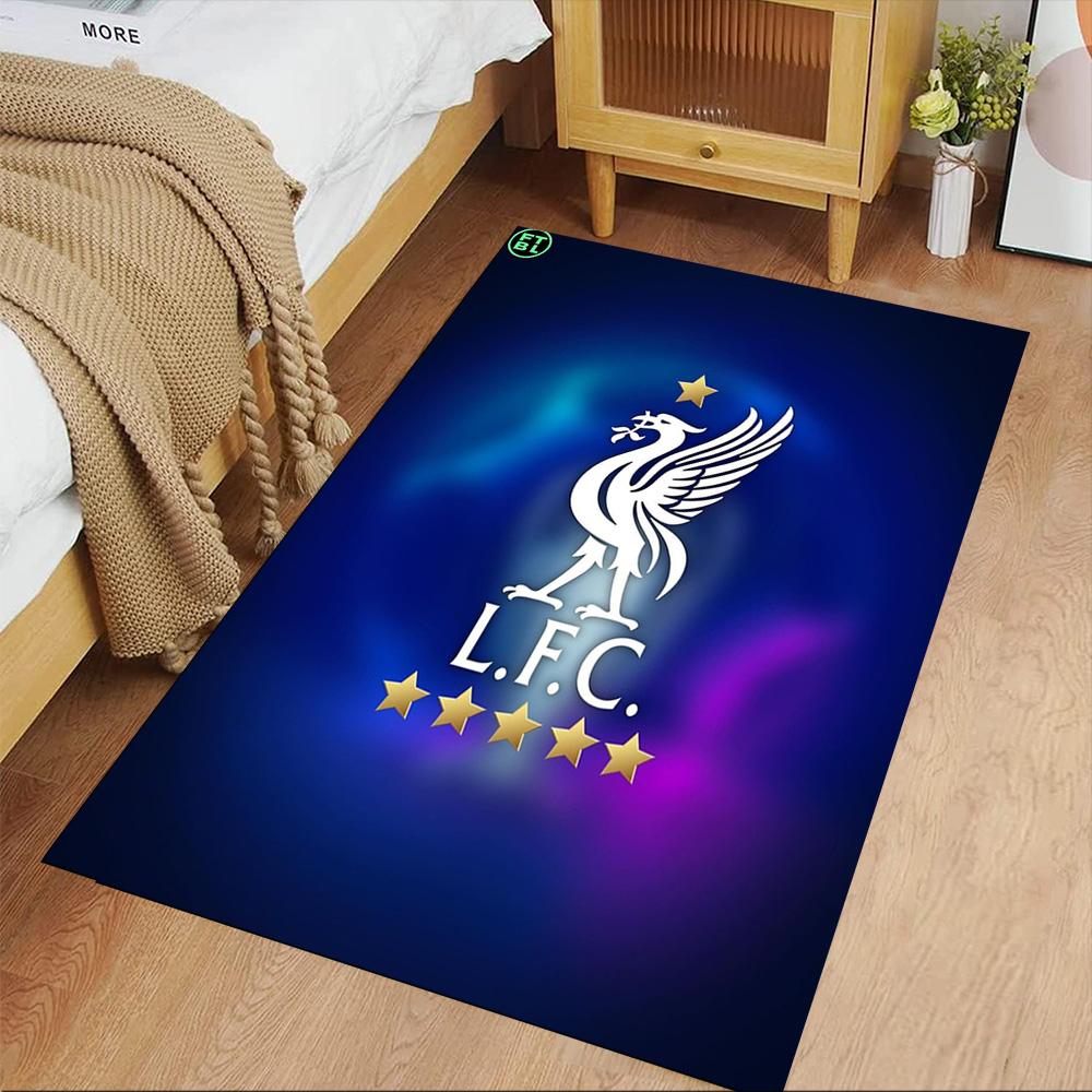 Liverpool Area Rug Perfect for Dormitory Balcony Game Room Playrooms Anti-slip Rug Office home decor Luxury Gift for Birthday, Christmas, Wedding