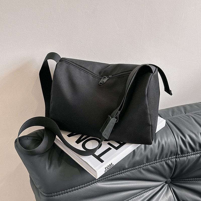 Большая вместительная сумка из ткани Оксфорд для поездок на работу, женская, новинка 2024 года, универсальная сумка-мессенджер для студентов колледжей и колледжей