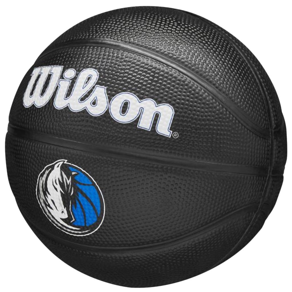 Wilson Мини-мяч Dallas Mavericks Team Tribute, Унисекс, черный Баскетбольный