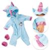 Doll Outfits for 18-Inch Baby Dolls – Cute American Baby or Reborn Doll Clothes with Accessories Set