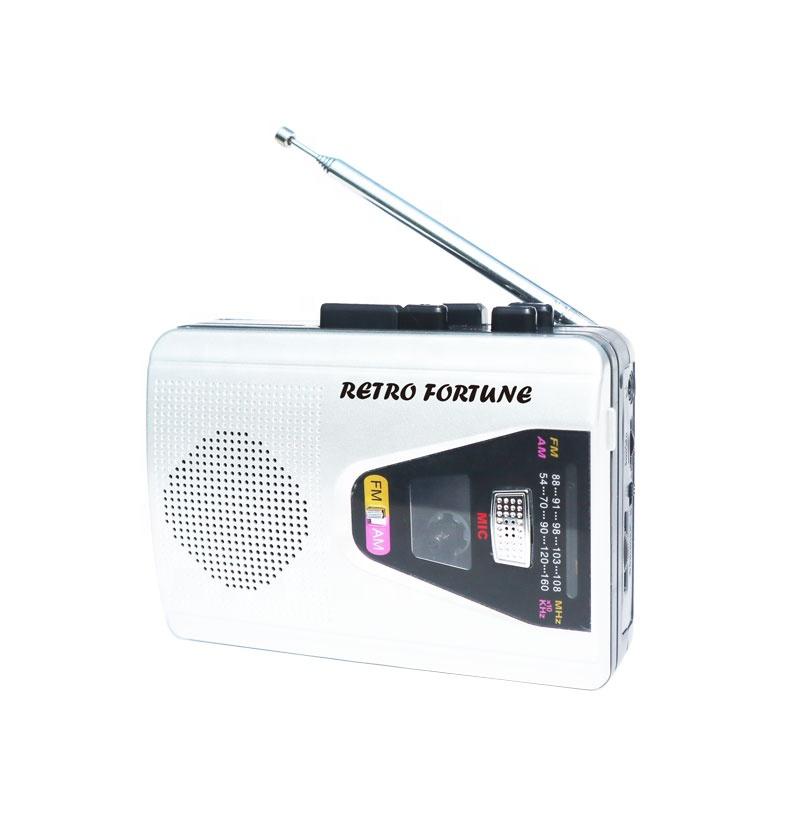 Retro Fortune Portable Audio Cassette Player and Cassette Recorder with AM/FM Radio Cassette Boombox ODM Dropshipping