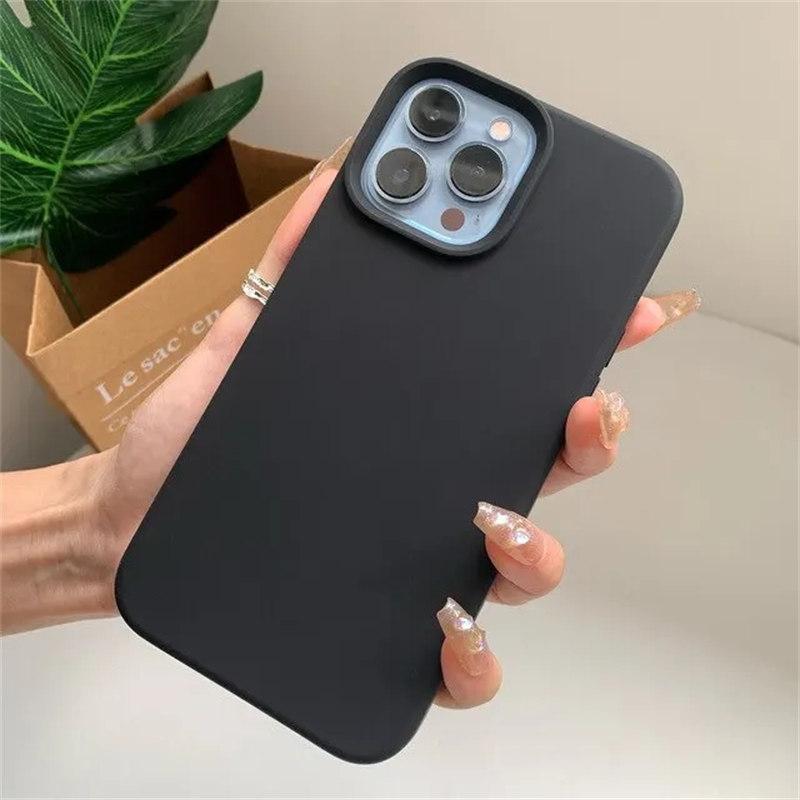 Чехол для iPhone 15 13 Pro Max, роскошный жидкий силиконовый чехол для телефона iPhone 11 12 Pro Max 14 Plus, защитные чехлы для камеры