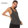Беговой жилет без рукавов, спортивный синглетный женский спортивный топ для фитнеса, рубашки для бега в тренажерном зале, йоге