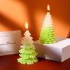 Silicone Scented Candle Molds Tower Christmas Tree Resin Plaster Mold  Party Decoration