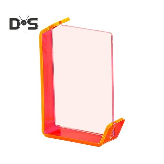 6/7-дюймовая плавающая фоторамка DIY двусторонняя горизонтальная вертикальная неоновая акриловая настольная декоративная фоторамка для домашнего офиса